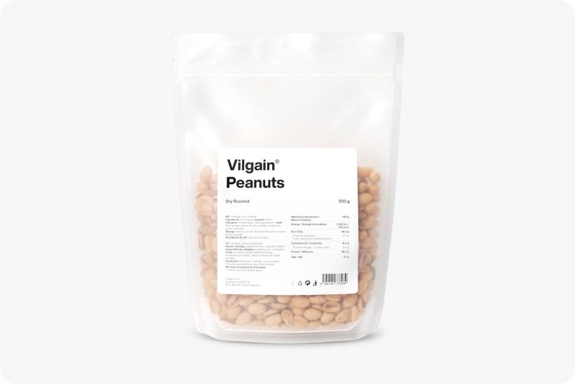 Peanuts dry roasted