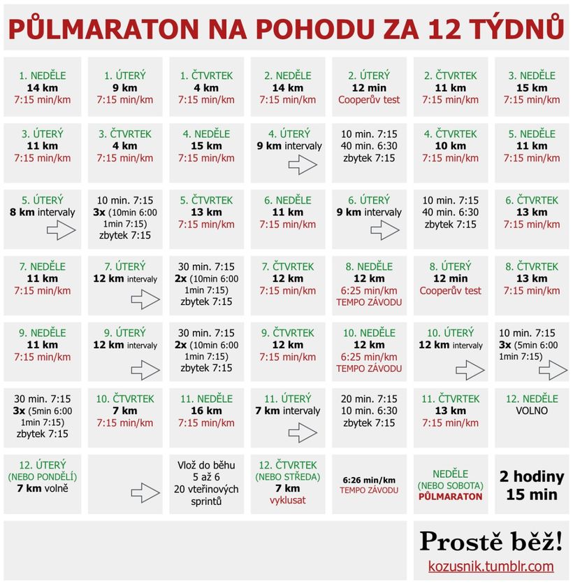 Jak se připrav na půlmaraton?12 nejpalčivějších otázek