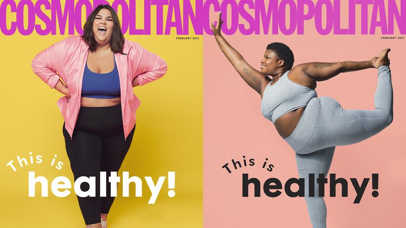 Cosmopolitan a jeho nová obálka ve stylu „this is healthy“. Je to opravdu zdravé?