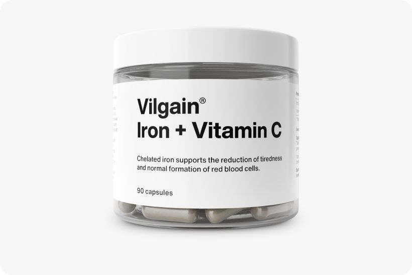 Eisen Chelat (Eisenbisglycinat) + Vitamin C