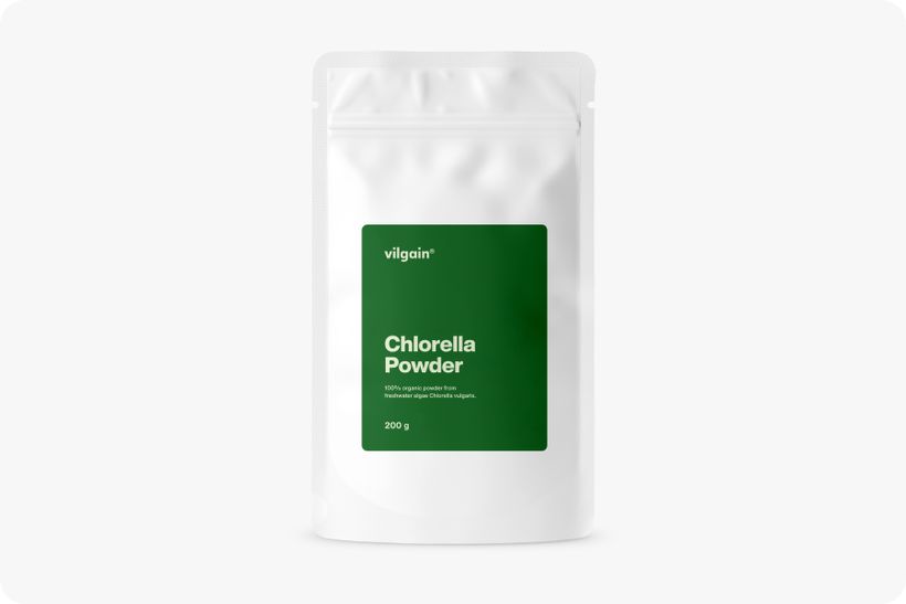 BIO Chlorella Algenpulver