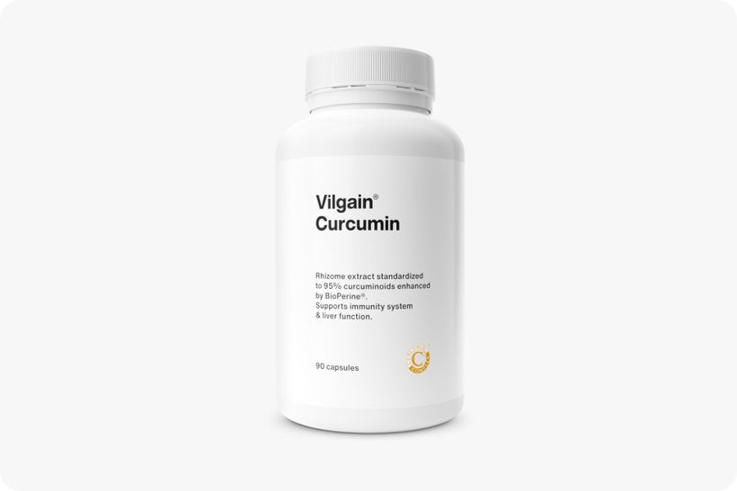 Curcumină C3 Complex® + piperină capsule