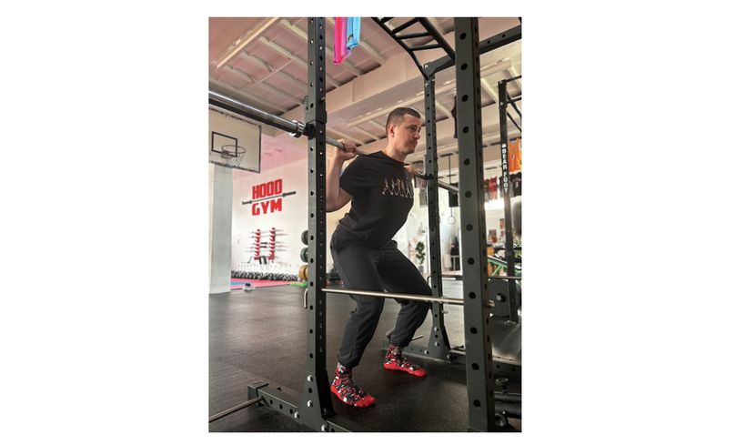 Isometric Pin Squat