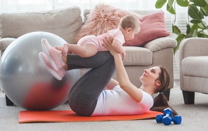 Kdy se bezpečně vrátit ke cvičení po porodu?