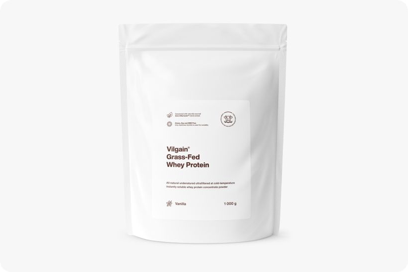 Grass-Fed Whey Protein bez sukralózy
