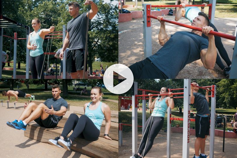 8 cvikov, ktoré efektívne precvičia vaše telo na tréningovom ihrisku