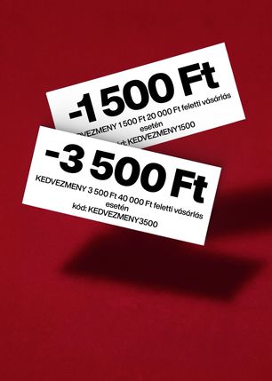 Spórolj akár 3.500 Ft‑ot kódokkal
