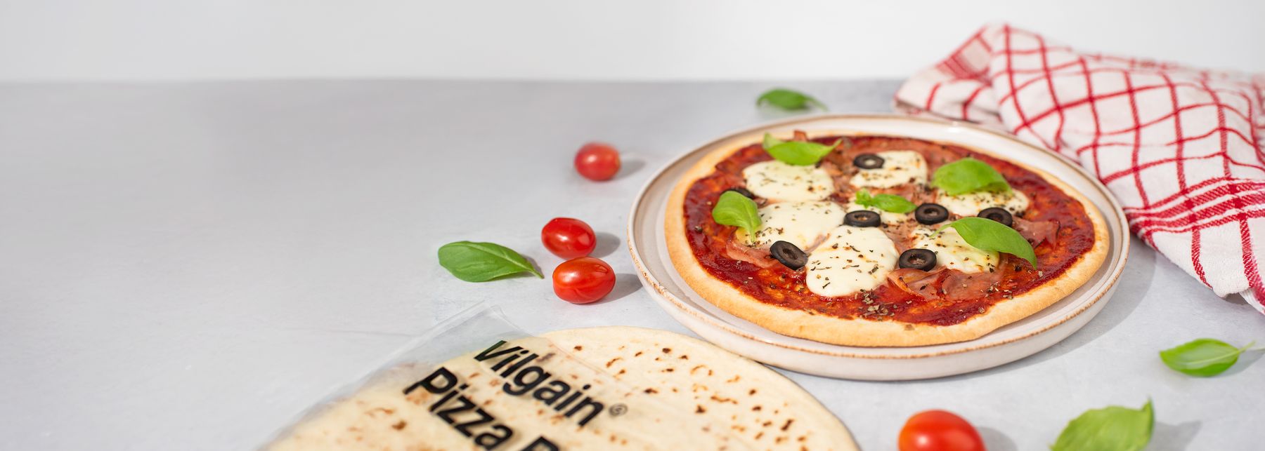 Pizza like in Italy,
ready in few minutes