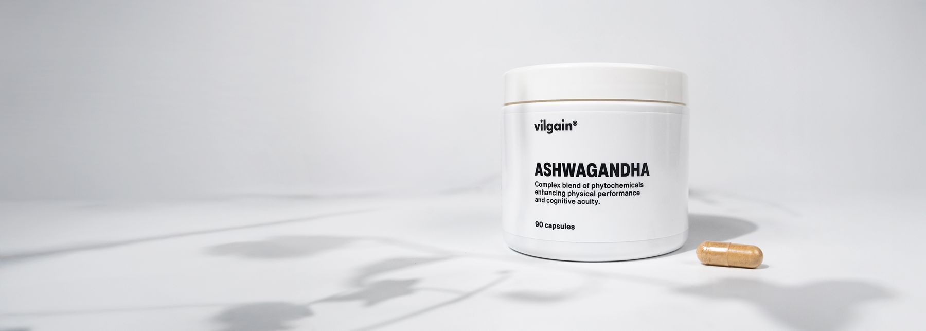 A powerful Ayurvedic adaptogen
with anti‑stress effects