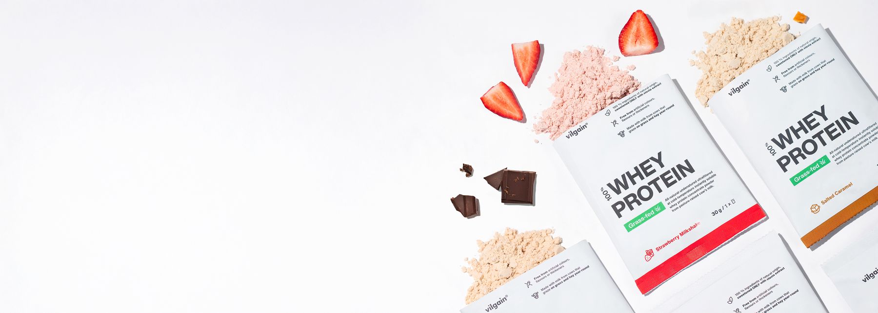The first great‑tasting protein from
100% natural sources