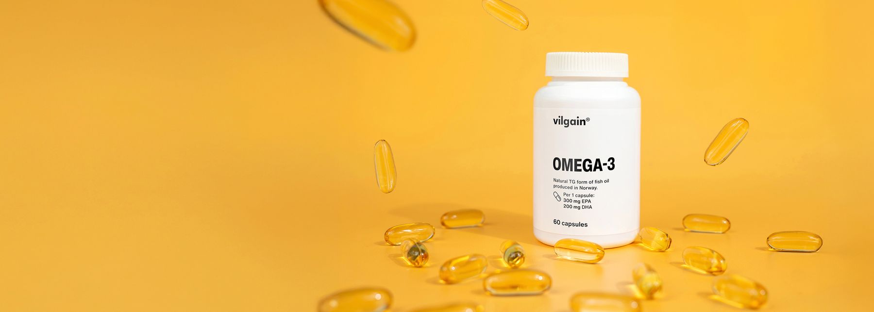 Fischöl von höchster Reinheit
und bester Qualität