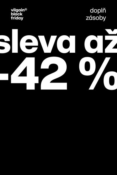 Black Friday začíná 💥