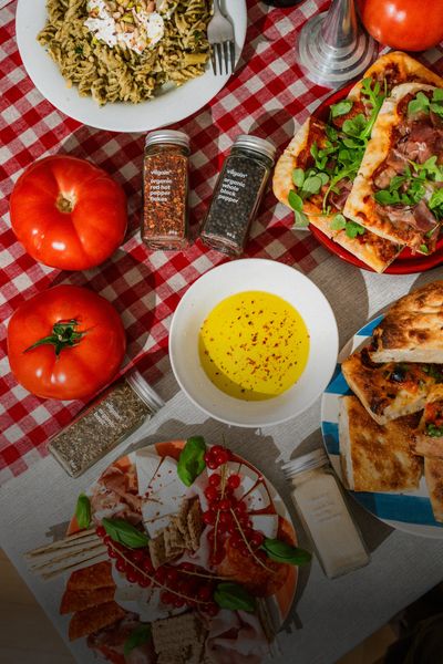 Mediterranean food combo 🇮🇹