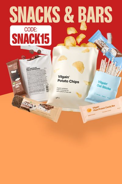 Over 80 snacks with 15% discount 💸