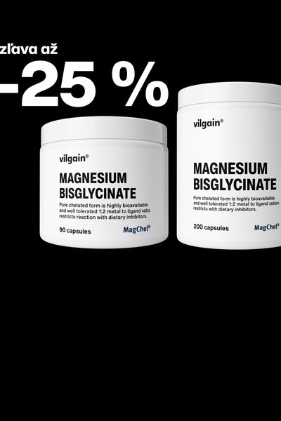 Najčistejšia forma horčíka s vysokou vstrebateľnosťou