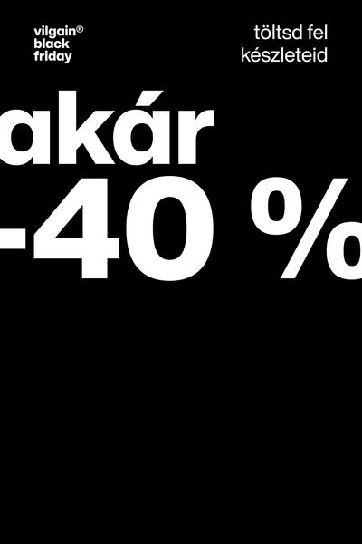 Indul a Black Friday 💥