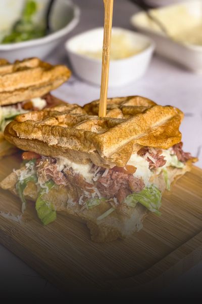 Waffle naslano 🥪