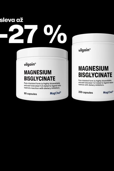 Nejčistší forma hořčíku s vysokou vstřebatelností