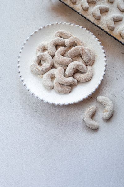 Probiere unser Rezept 
für Vanillekipferl aus