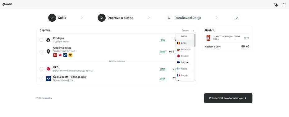 Dobry den, da sa objednat aj do zahranicia ? ( BE?) Dakujem, Jana