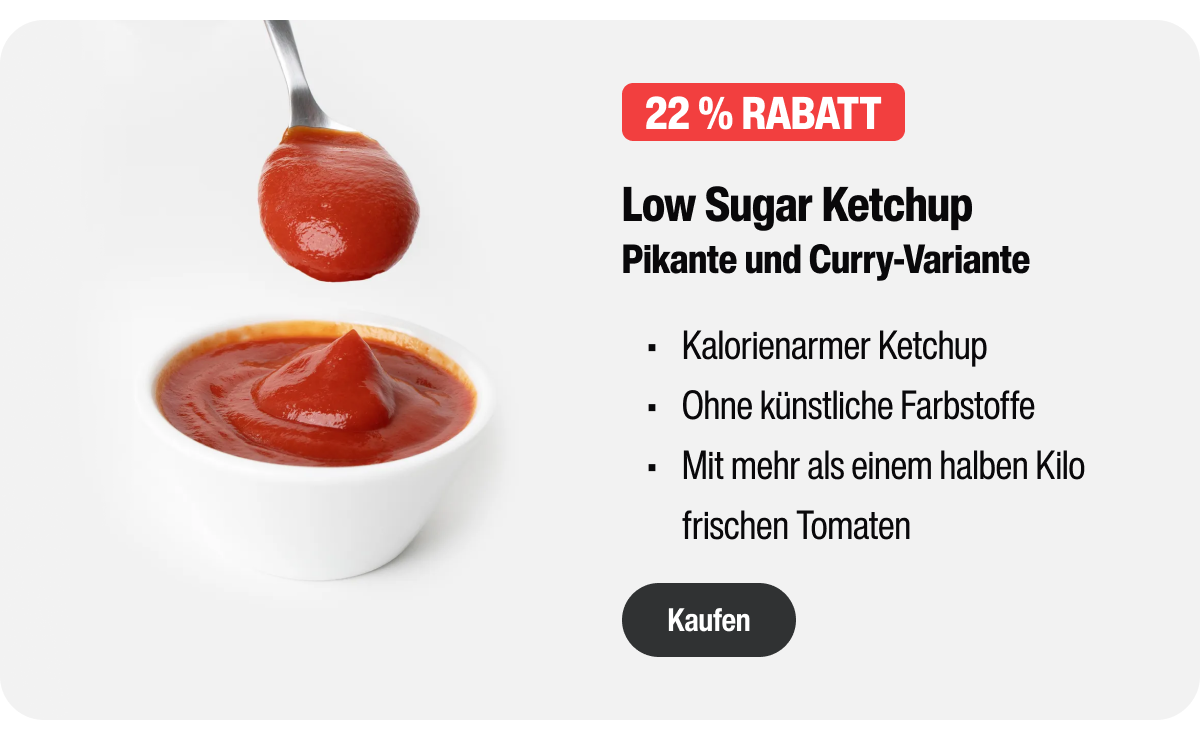 Low Sugar Ketchup