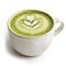 krémové matcha latte