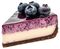 borůvkový cheesecake