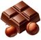 hazelnuts with chocolate