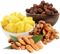 ananas/lískové ořechy/mandle/rozinky