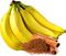 banán/skořice