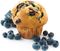 čučoriedkový muffin