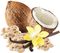 Cashewnüsse und Kokosnuss mit Vanille