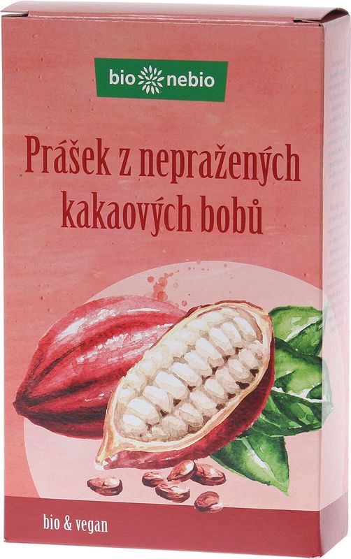 Bio Nebio Prášok z nepraženého kakaa BIO – 150 g