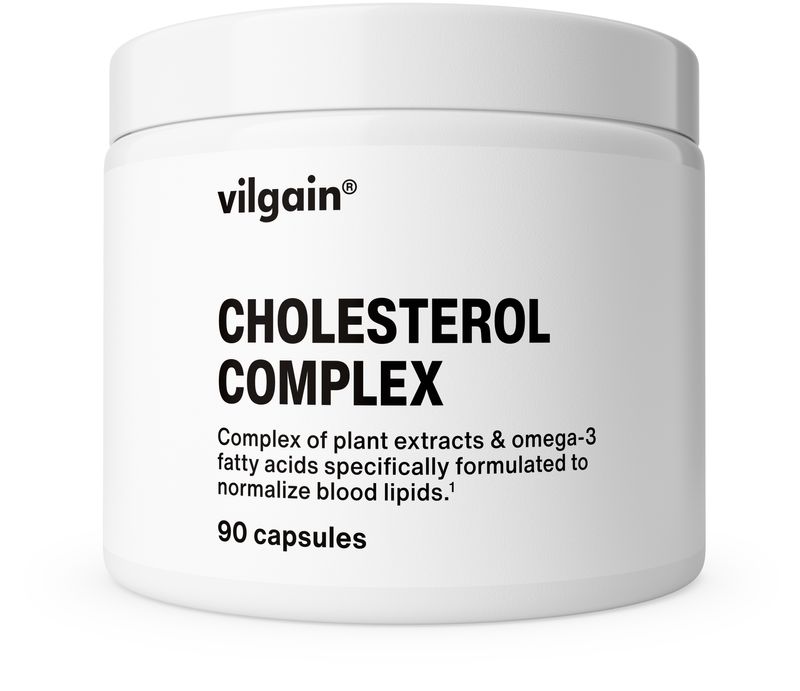 Vilgain Cholesterol Komplex – 90 kapslí Obrázek