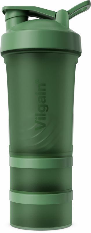 Vilgain Shaker Pro 2Go Peppermint 450 ml + 150 ml + 100 ml