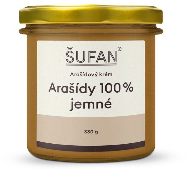 Šufan Arašidové maslo 100% – jemné 330 g