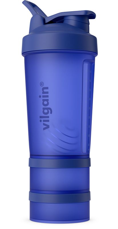 Vilgain Shaker Pro 2Go – Lapis 450 ml + 150 ml + 100 ml Obrázek