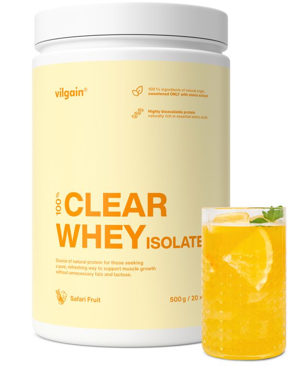 Vilgain Clear Whey Isolate Safari fruit 500 g Obrázek