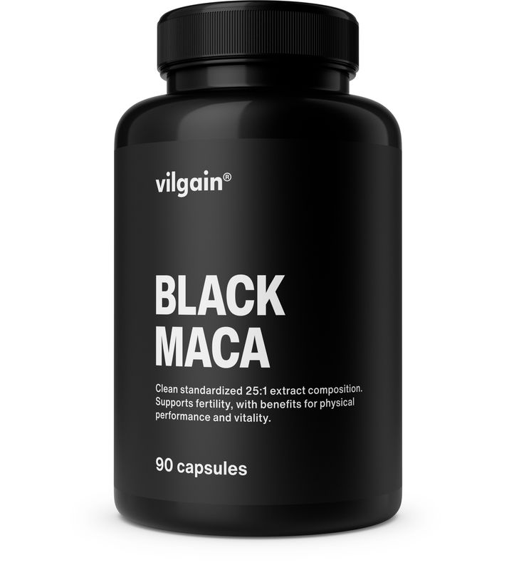 Vilgain Black Maca 90 kapslí Obrázek