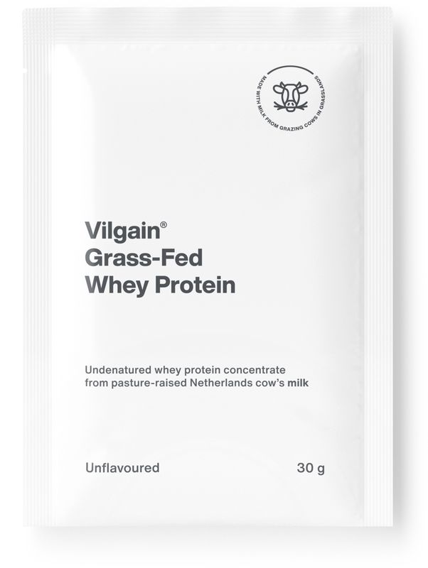 Vilgain Grass-Fed Whey Protein bez příchutě 30 g