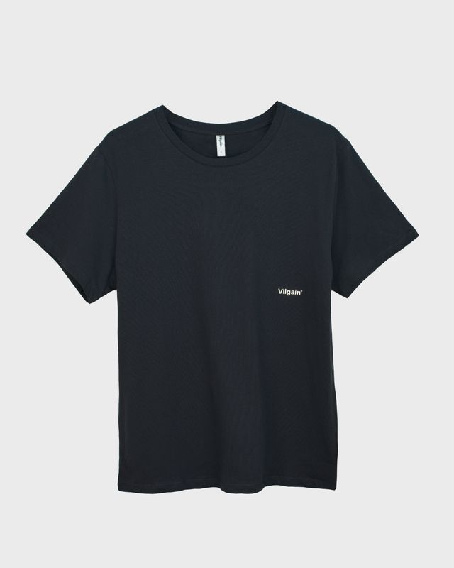 Vilgain Athletic Cut Organic Tee S jet black Obrázek