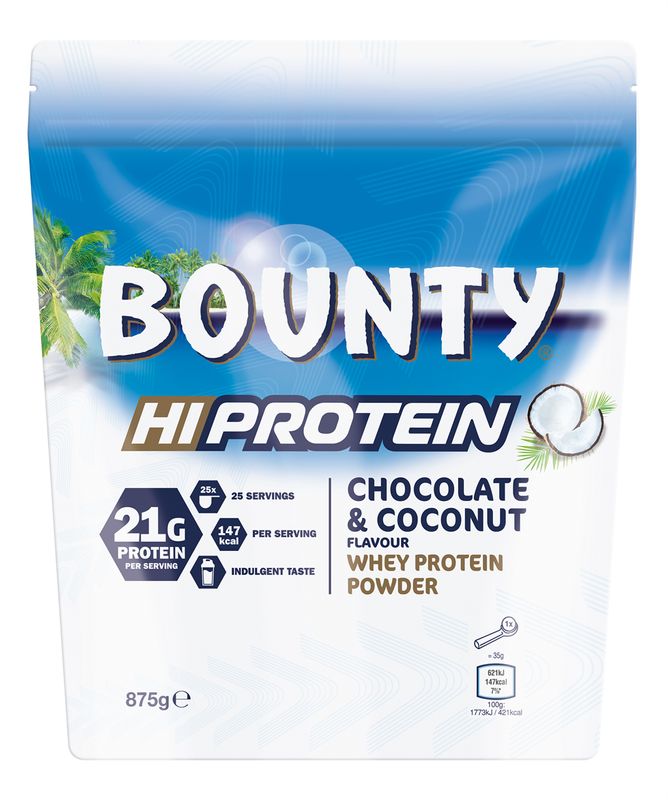 Mars Bounty HiProtein Powder – Schokolade/Kokosnuss 875 g