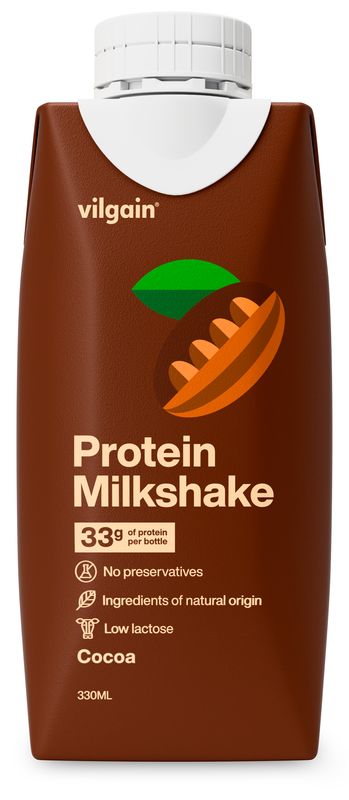 Vilgain Protein Milkshake čokoláda 330 ml Obrázek