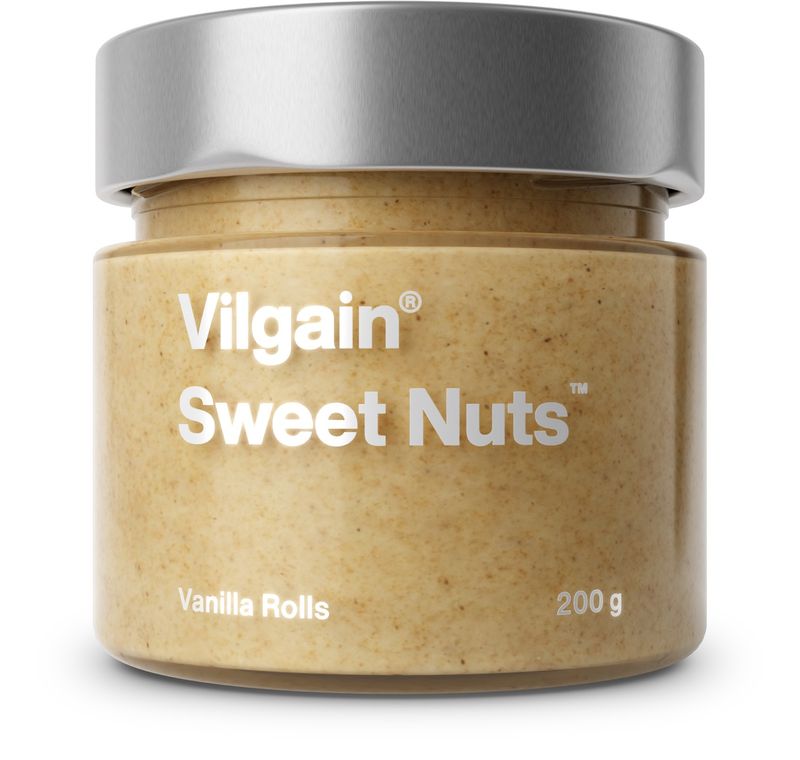 Vilgain Sweet Nuts vanilkový rohlíček 200 g