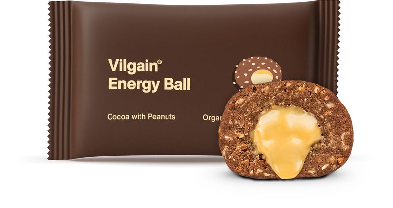 Vilgain Energy Ball BIO kakao s arašídovým máslem 30 g Obrázek