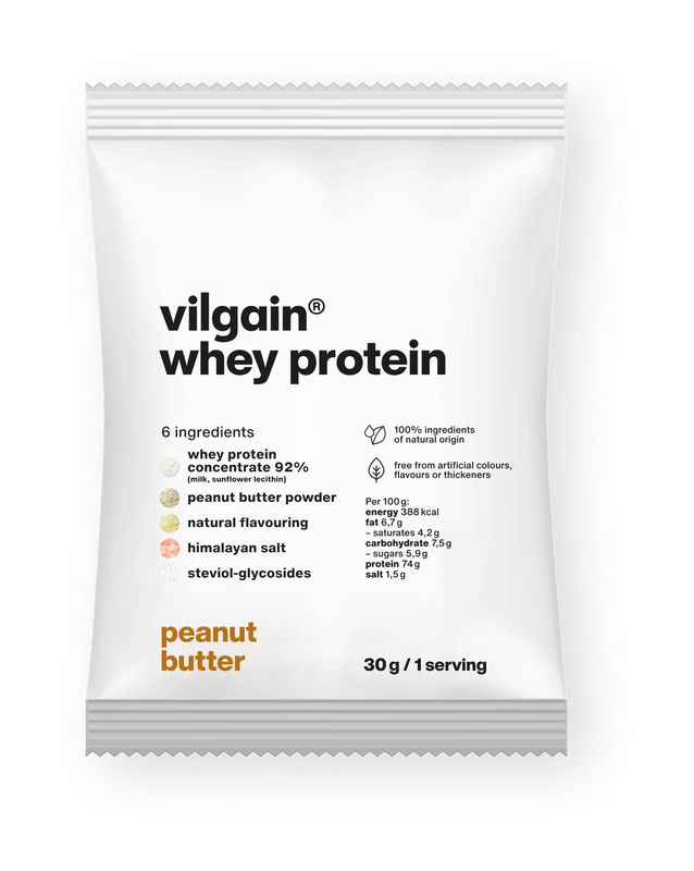 Vilgain Whey Protein Arašídové máslo 30 g Obrázek