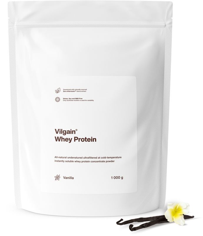 Vilgain Whey Protein vanilka 1000 g Obrázek