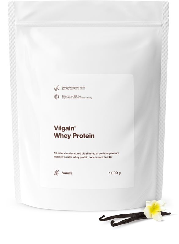 Vilgain Whey Protein vanilka 1000 g Obrázek