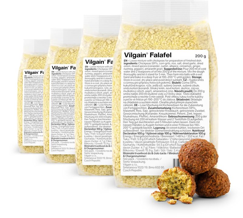 Vilgain Falafel –  4× 200 g