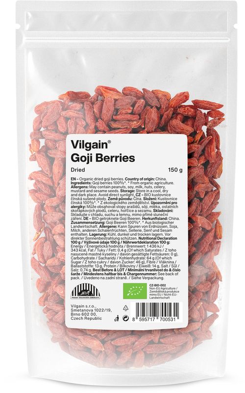 Levně Vilgain Kustovnice čínská BIO – 150 g